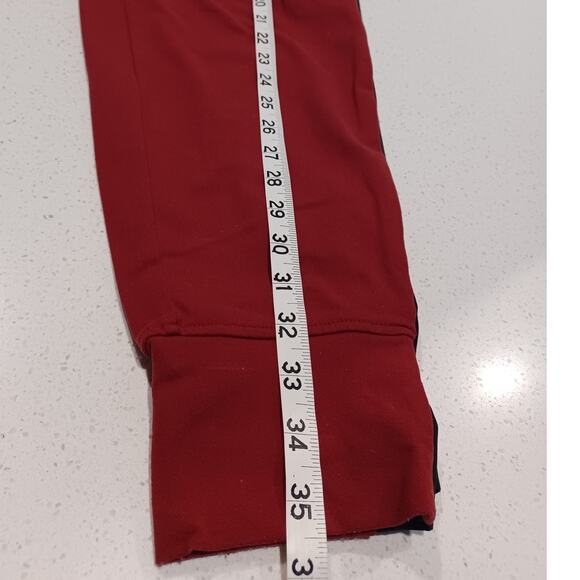3 Women's Joggers Pants AVIA Red/Navy/Black Size M 8/10 - Picture 5 of 9